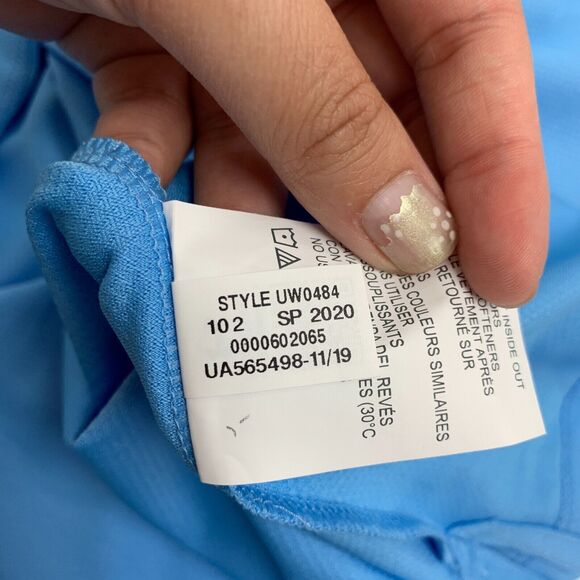 Under Armour Polo Shirt Womens XL Extra Large Alegria Blue Heatgear Performance - Picture 13 of 15